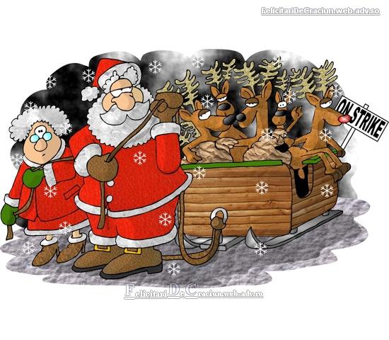 Funny santa